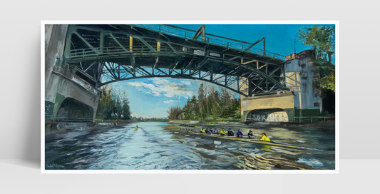 Saturday Morning Racing • Print