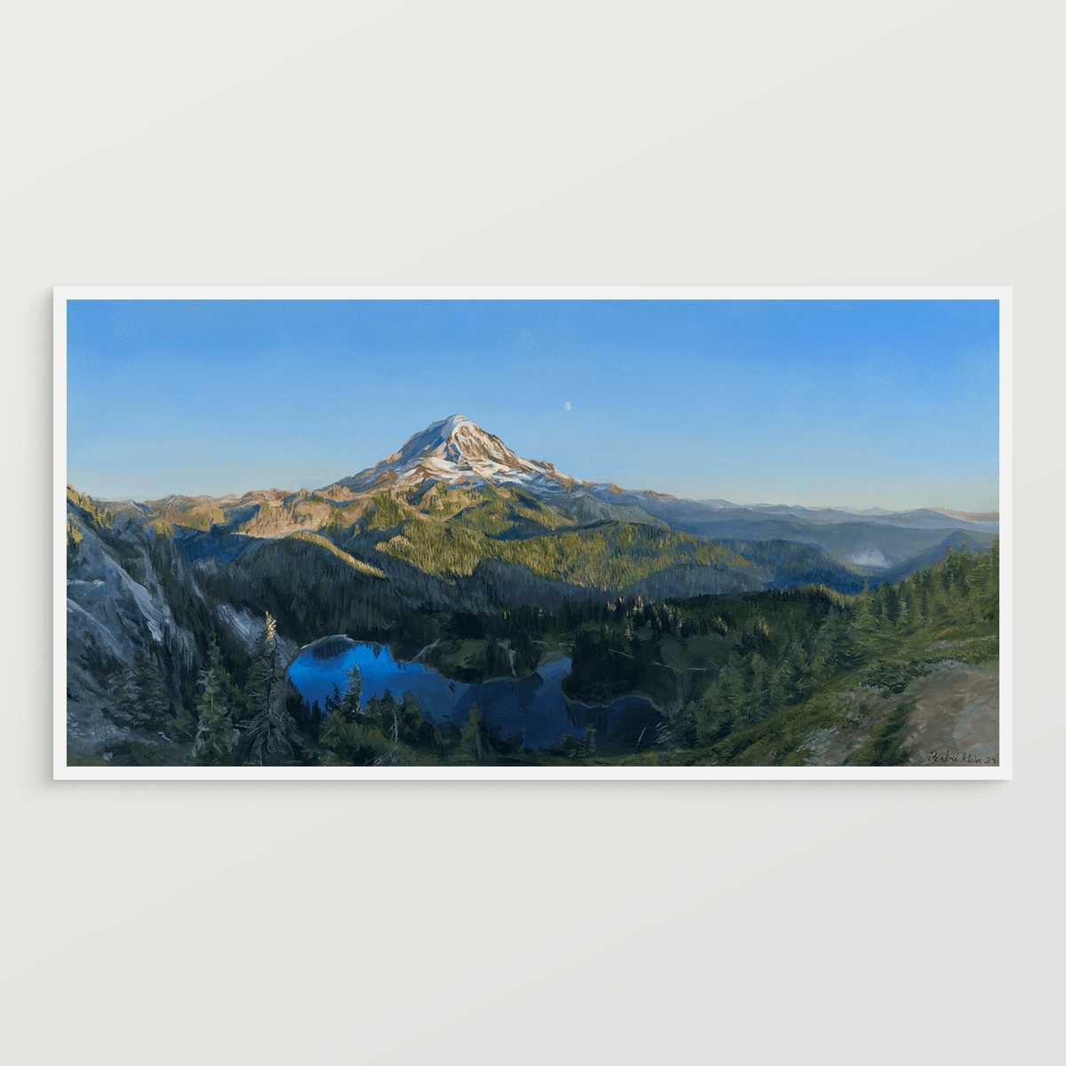 Sunset from Tolmie Peak — Pacific Northwest Art Print – Isabel