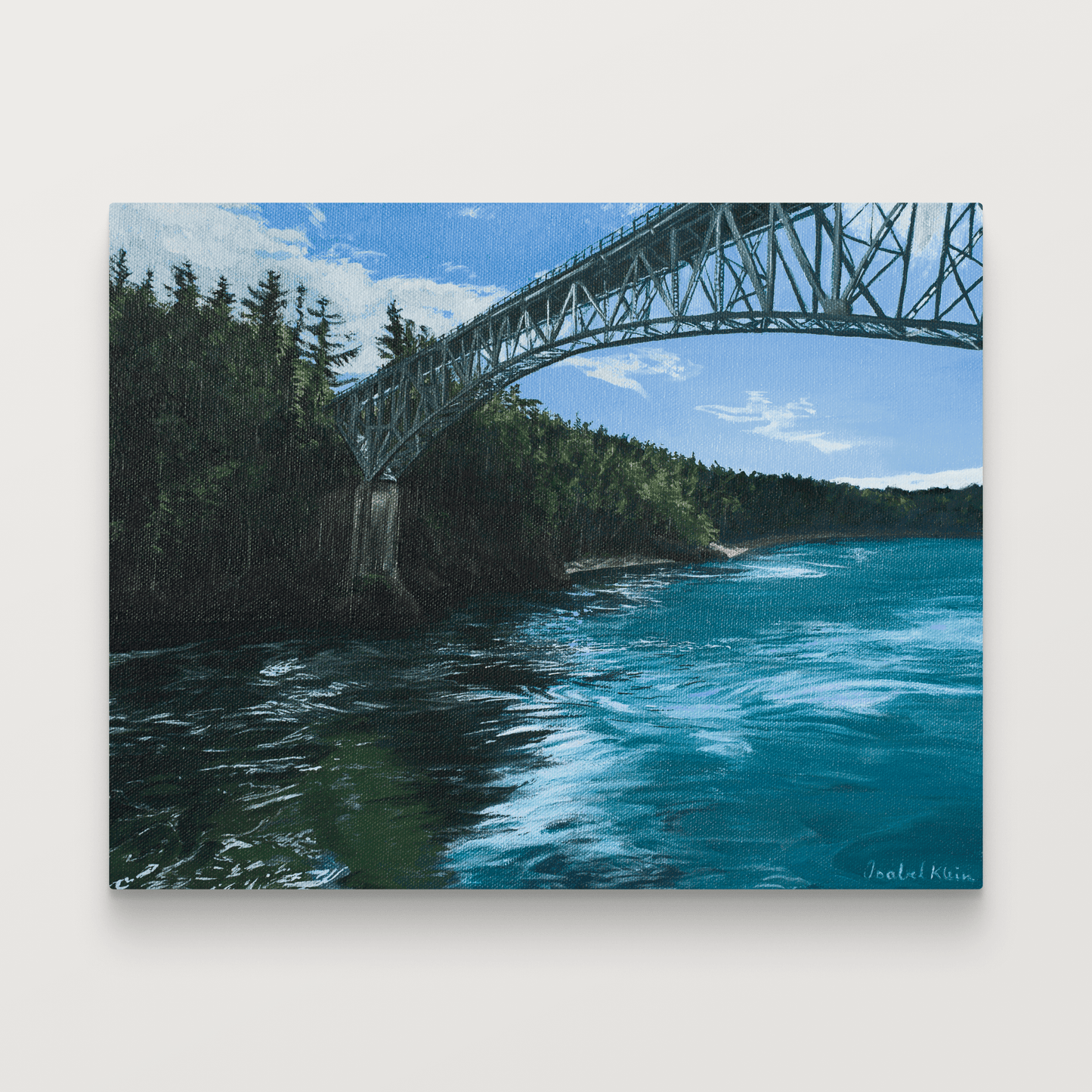 Deception Pass - Original Painting - Isabel Klein Art - Original