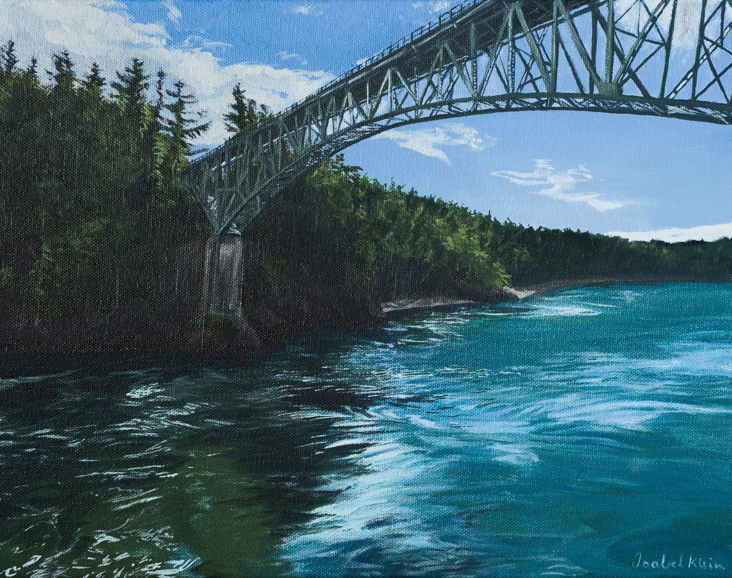 Deception Pass - Original Painting - Isabel Klein Art - Original