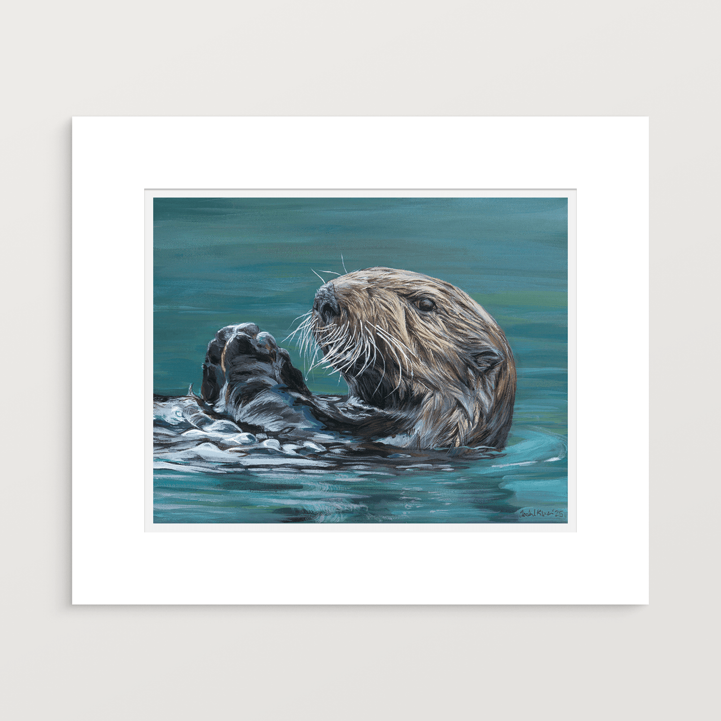Sea Otter — Fine Art Print - Isabel Klein Art - Print