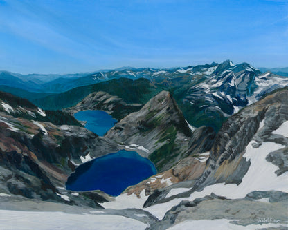 Summit Views - Original Painting - Isabel Klein Art - Original