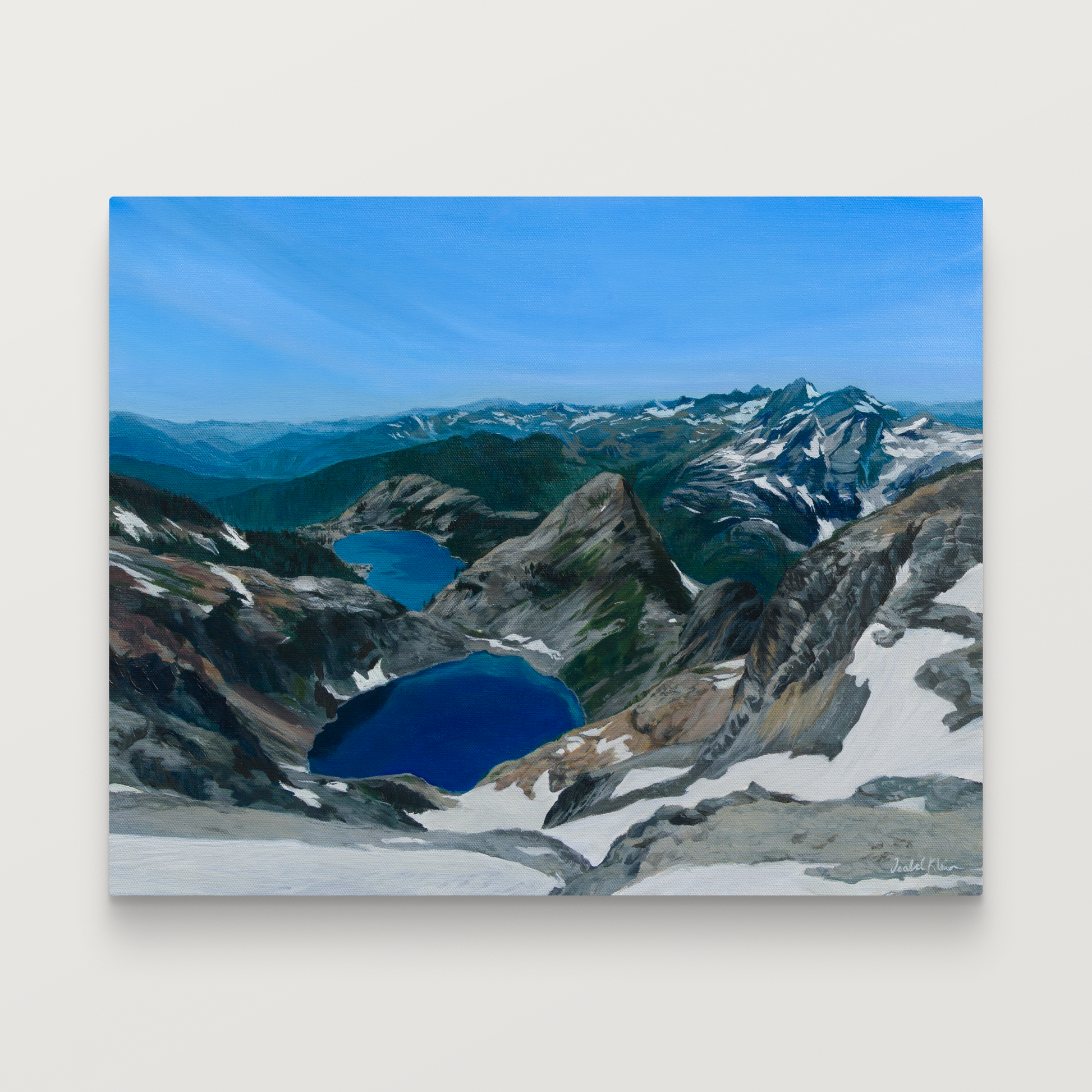 Summit Views - Original Painting - Isabel Klein Art - Original