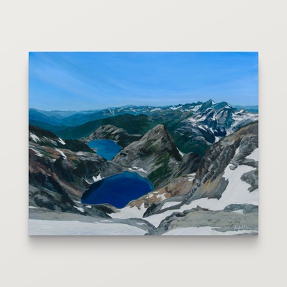 Summit Views - Original Painting - Isabel Klein Art - Original